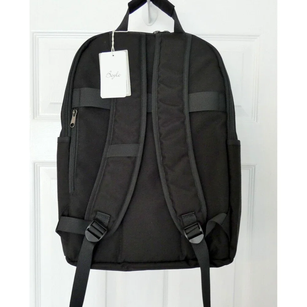 BEYLE Laptop Backpack Travel Laptop Backpack Black  NEW
